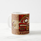 Chu Mtu African Folk Art Koffiemok (Voorkant links)