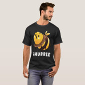 Chubbee-bijenhouder met overgewicht Apiary Honeybe T-shirt (Voorkant volledig)