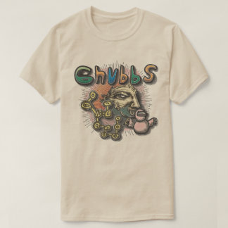 Chubbs artsy collage grafisch t-shirt