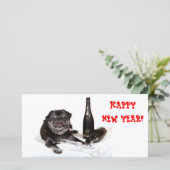 Chubbs le carte photo de bonne année de Wampug (Debout devant)