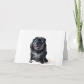 Chubbs The Wampug Birthday Card Kaart (Achterkant)