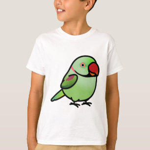 Chubby Alexandrine Indian Ringneck Parakeet T-shirt