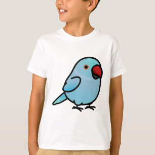 Chubby Blue Indian Ringneck Paraket - Vrouw T-shirt