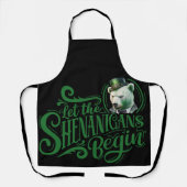 Chubby Boo Boo Gangsta Schort "Shenanigans begin" (Voorkant)