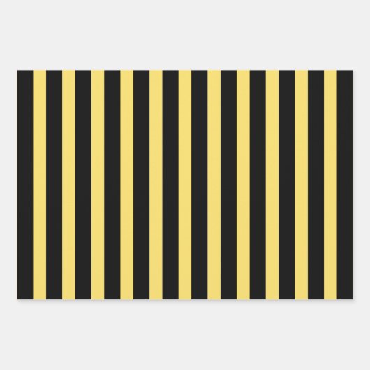 Chubby Bumblebee papierset voor het verpakken van  Inpakpapier Vel (Voorkant 2)