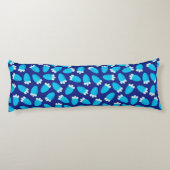 Chubby Carrots Blue Lichaamskussen (Achterkant)