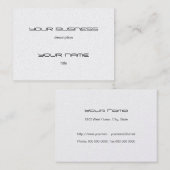 Chubby Carte de visite Premium Pearl (Devant / Derrière)