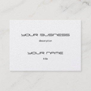 Chubby Carte de visite Premium Pearl