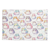 Chubby Cartoon Cats Kussensloop (Achterkant-Links)