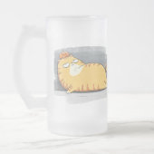Chubby Cat Café compagnon Mug (Gauche)