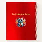 Chubby Chat Fortune Livre de recettes du Nouvel An (Dos)