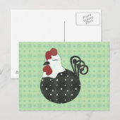 Chubby Chicken Briefkaart (Voorkant / Achterkant)