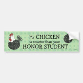 Chubby Chicken Bumpersticker (Voorkant)