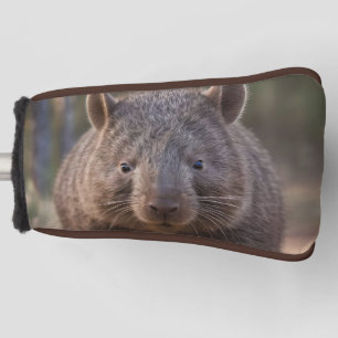 Chubby, de Australische wombat, golfputter Hoesje Golfheadcover