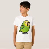 Chubby Double Yellow-head Amazon T-shirt (Voorkant volledig)
