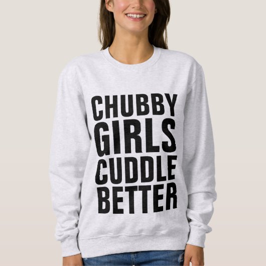 CHUBBY FILLES CUDDLE BETTER, T-shirts (Devant)