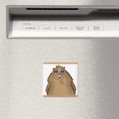 Chubby Hamster Magnet Magneet (Insitu (Vaatwasser))