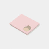 Chubby Hamster Post-it® Notes (Schuin)