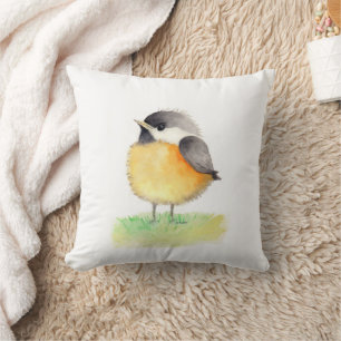 Chubby Little Chickadee Pillow Kussen