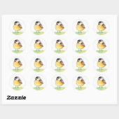 Chubby Little Chickadee Sticker (Vel)