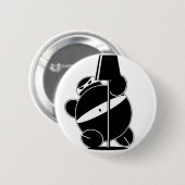 Chubby Ninja - Stealthy Button (Voorkant /achterkant)