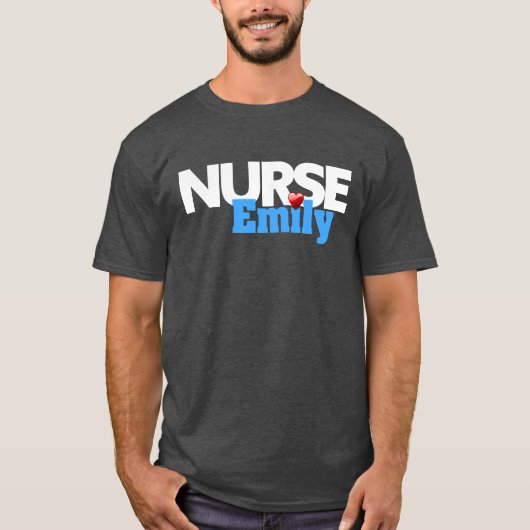 Chubby Nurse Emily T-shirt (Voorkant)