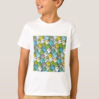 Chubby Parrotlet Pattern T-shirt