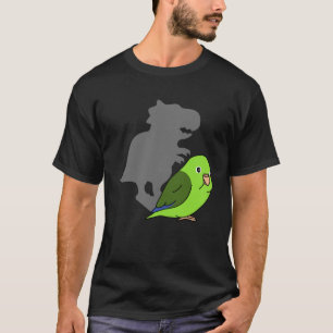 Chubby Parrotlet rex Leuke Parrot Doodle Dinosaur  T-shirt