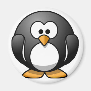 Chubby Penguin Magneet