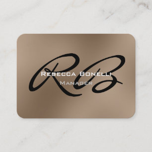 Chubby Ronde Hoek Manager Visitekaartje