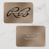 Chubby Rounded Corner Manager Visitekaartje (Voorkant / Achterkant)