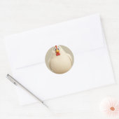 Chubby Schattige Cartoon Chicken Sticker (Envelop)