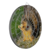 Chubby Squirrel Dartbord (Voorkant Links)