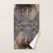 Chubby The Australian Wombat, (Serviette à main)