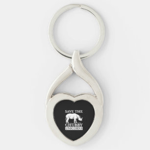 Chubby Unicorns Sleutelhanger