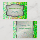 Chubby Visitekaartje Mosaic Sparkley Texture (Voorkant / Achterkant)