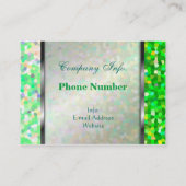 Chubby Visitekaartje Mosaic Sparkley Texture (Achterkant)