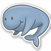 Chubbywalvis Sticker (Voorkant)
