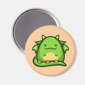 Chubs Dragon Magnet Magneet (Voorkant / Achterkant)