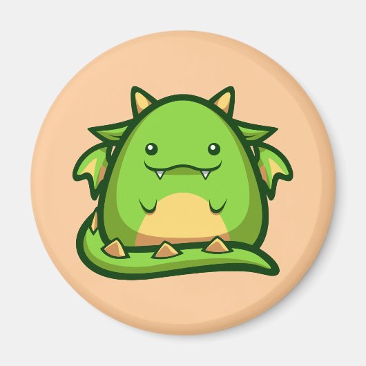 Chubs Dragon Magnet Magneet (Voorkant)