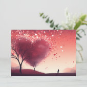 Chuchote l'amour : Écrivez votre lettre - Carte de (Debout devant)