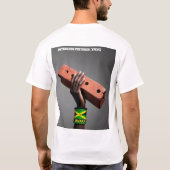 CHUCK BADNESS. Heren Basic T-Shirt (Achterkant)
