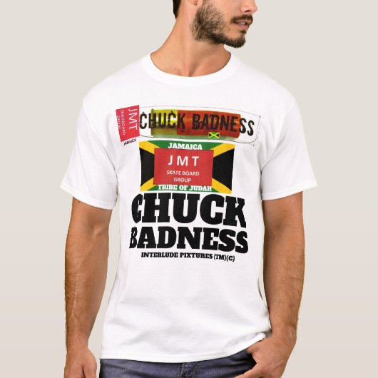 CHUCK BADNESS. T-shirt de base pour hommes Interlu (Devant)