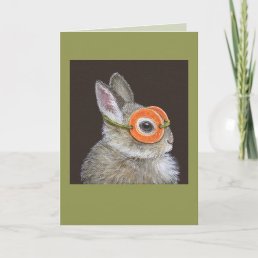 Chuck de bunny card kaart (Voorkant)