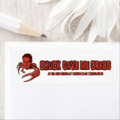 Chuck m'a donné des crabes Étiquette (En situation)