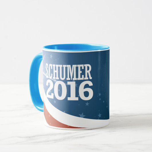 Chuck Schumer 2016 Mok (Voorkant links)