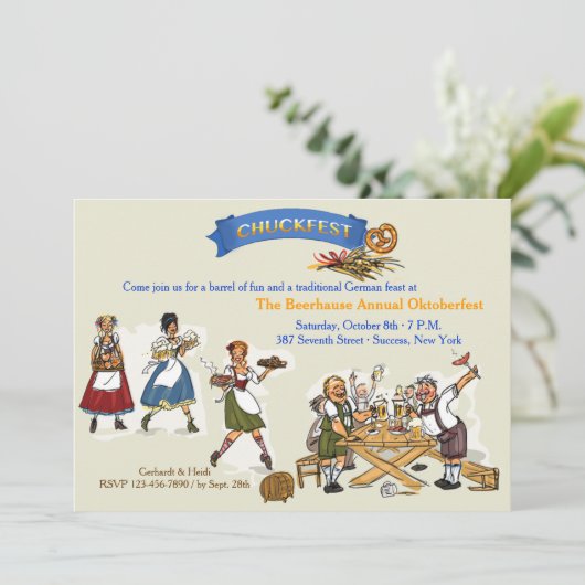 Chuckfest Feast Invitation (Debout devant)
