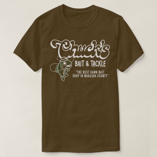 Chucks Bait Shop T-shirt (Design voorkant)