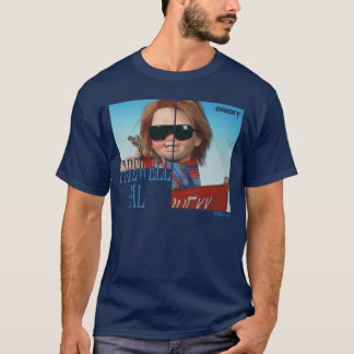 Chucky afscheid vriend zonnebril retro horror vrie t-shirt