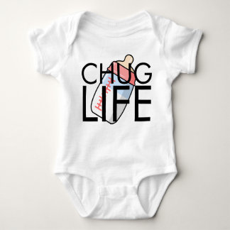 CHUG LIFE- Girls Bottle Romper